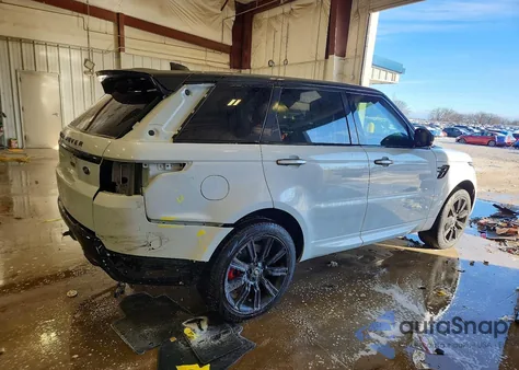 2019 Land Rover Range Rover Sport Hse Dynamic from USA, damaged, VIN SALWV2SV3KA820417